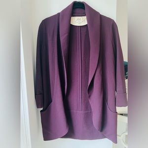 EUC Aritzia Chevelier Blazer in Burgundy Size Zero